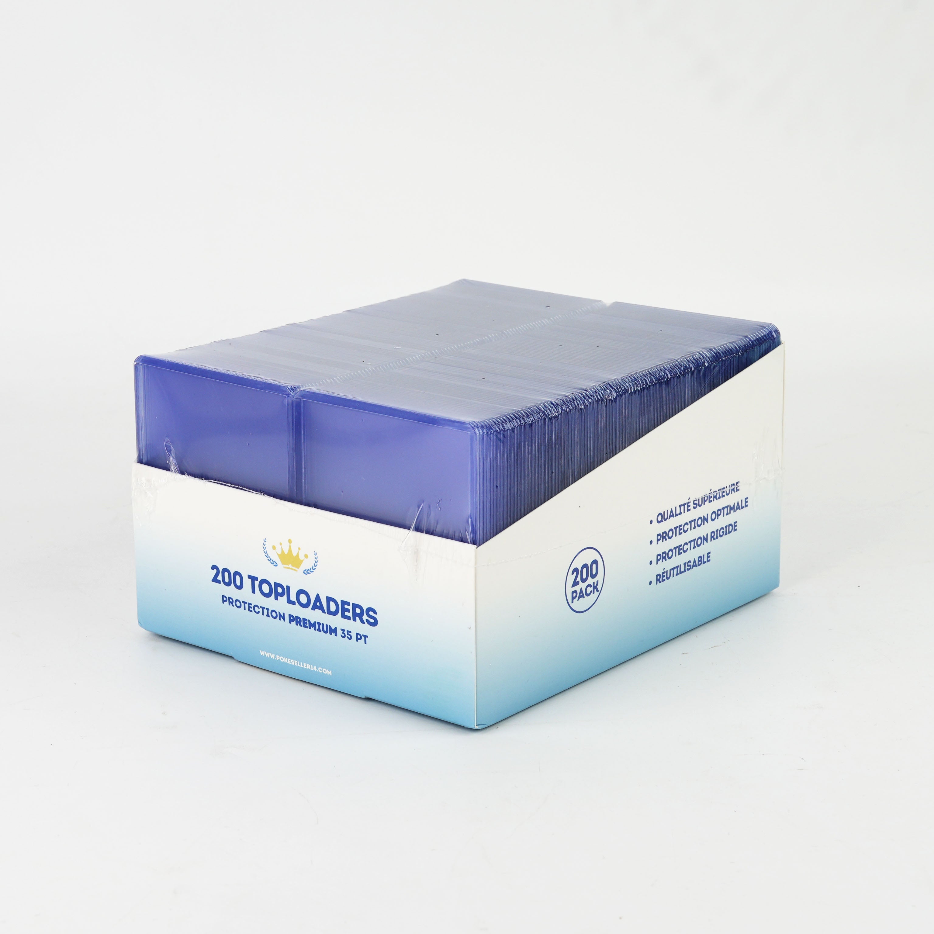 Pack de 200 Toploader - Premium - Pokeseller14 Pokeseller14