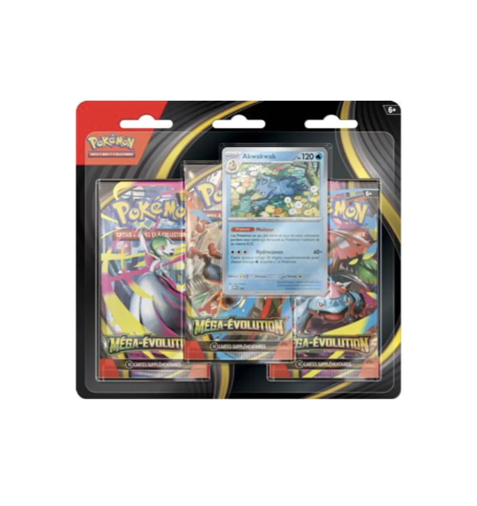 Tripack Mega Evolution ME01 Pokeseller14